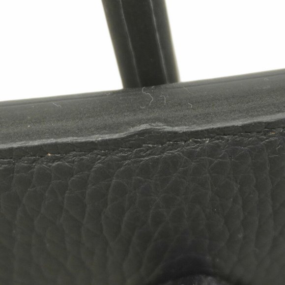 Hermes Hermès Birkin 30 Handbag in Taurillon Clemence Leather, Black, with P ... - Picture 7 of 12